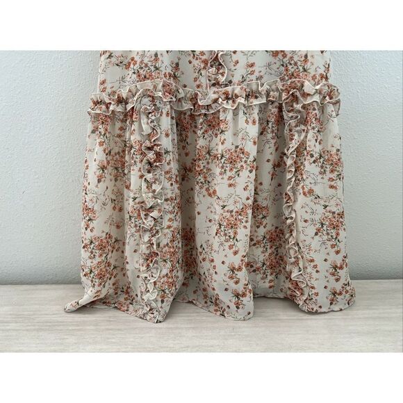 Nasty Gal Micro Frill Mini Trapeze Dress Sz 2 Small New With Tags $138 - Picture 5 of 16